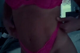 Mandy Rose Sexy in pink – Onlyfans video leaked